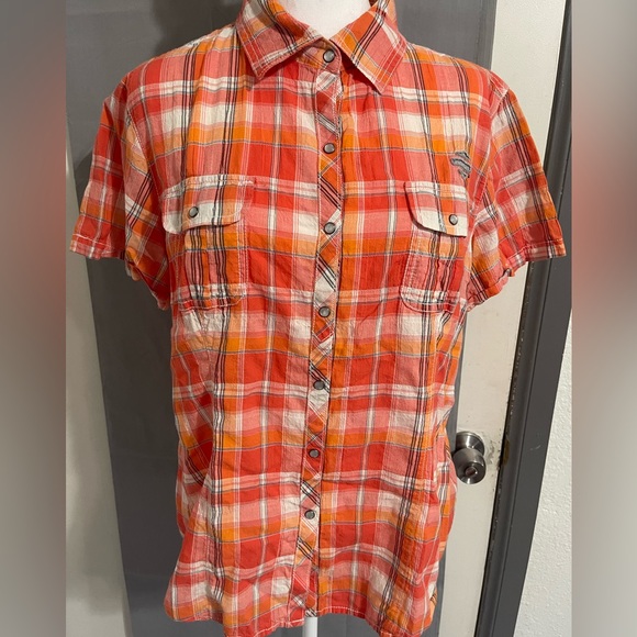 Women’s Harley Davidson button-down - Picture 1 of 4